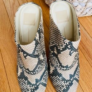 Dolce vita mules size 8